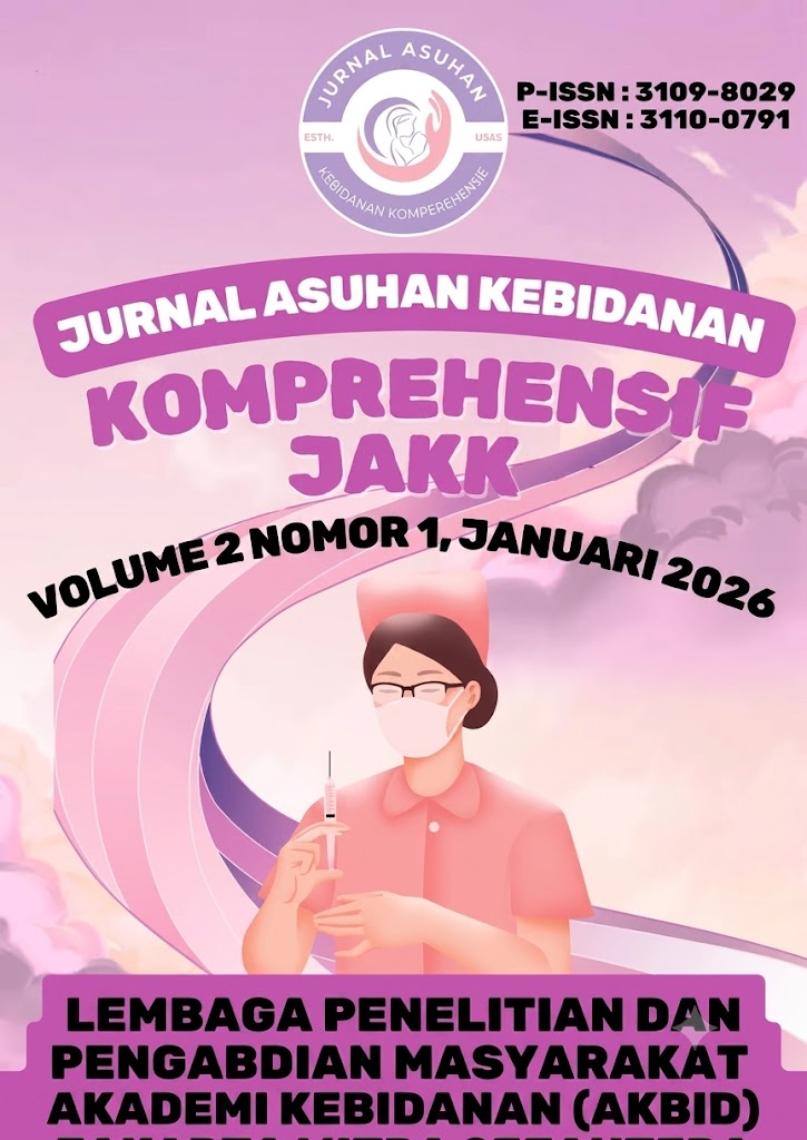 					View Vol. 2 No. 1 (2026): Jurnal Asuhan Kebidanan Komprehensif
				